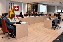 Junta Local de Seguretat celebrada el 25 de febrer a l'Ajuntament de Montornès.