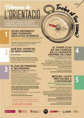 Programació de la Setmana de l'Orientació 2026.