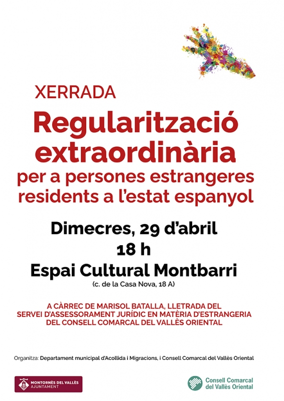 Cartell de l'activitat.