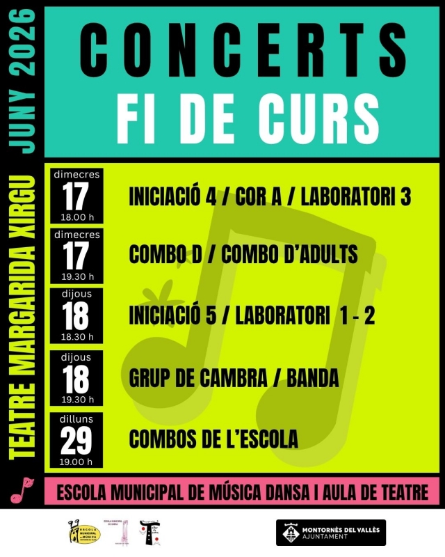 Cartell de l'activitat.