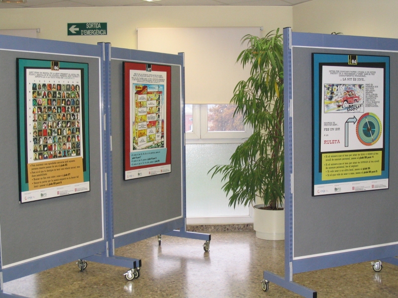 L'exposició "Salut Jove" es va poder visitar l'any passat a la Biblioteca