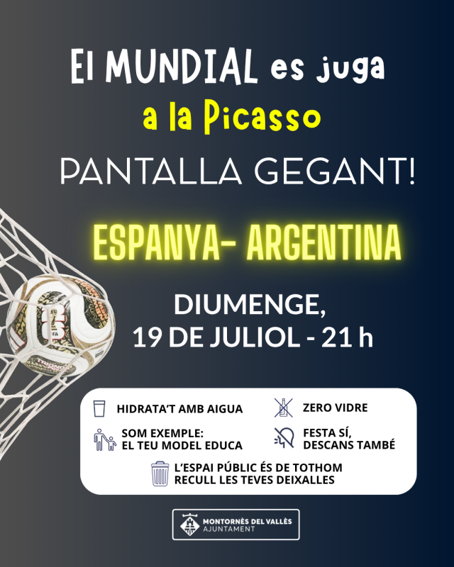 Cartell de l'activitat.