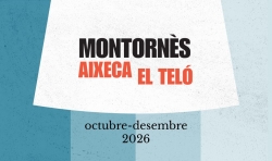 Imatge de la programació "Montornès aixeca el teló" del darrer trimestre de l'any.