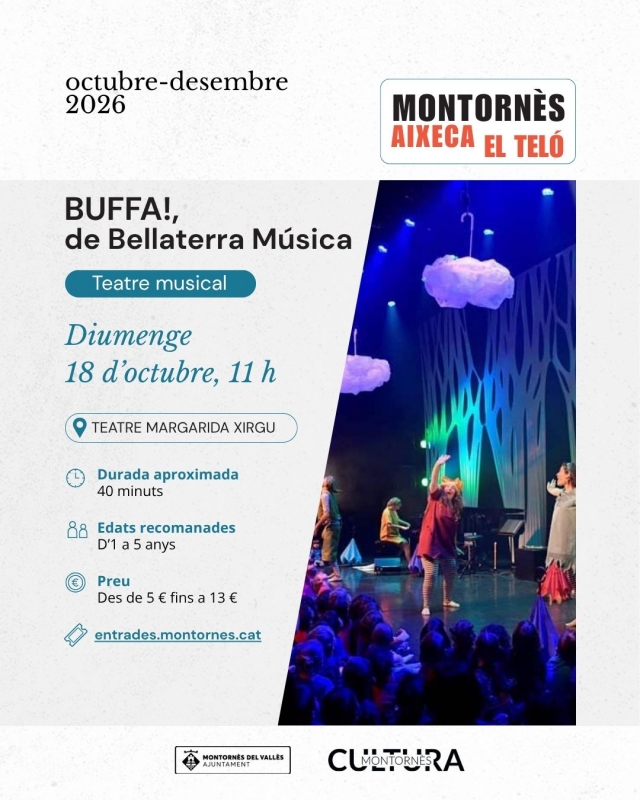 Cartell de "BUFFA!".