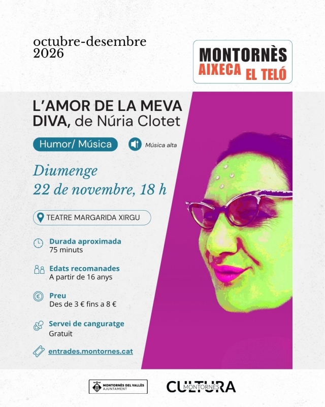 Cartell de "L'amor de la meva diva".