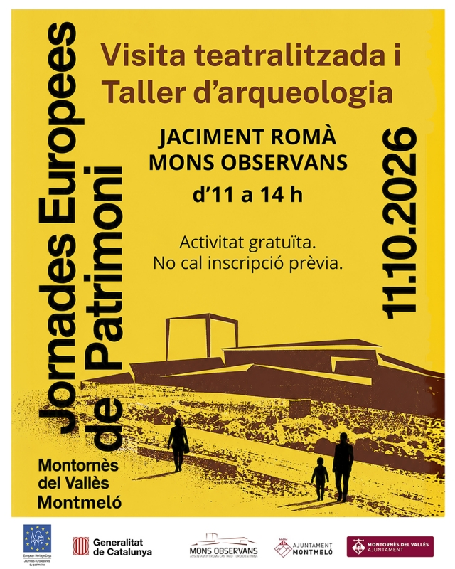 Cartell de l'activitat.