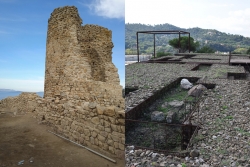El Castell de Sant Miquel i el jaciment romà Mons Observans.