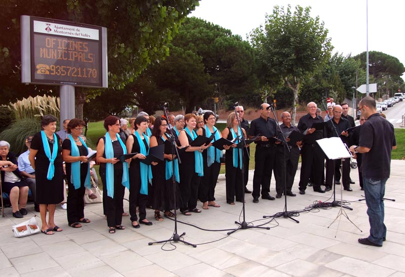 Actuació de la Coral de la SC la Lira