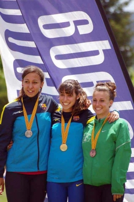 Pòdium de Patricia Purificación (Foto: CA Montornès)