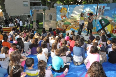 Contes i màgia per a infants a la Marató de Sant Jordi 2014