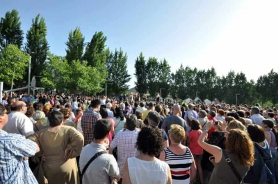 Segon escenari, al Parc dels Gegants