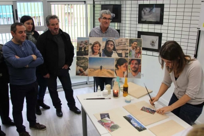 Taller de fotografia a la inauguració de l'Hotel d'entitats