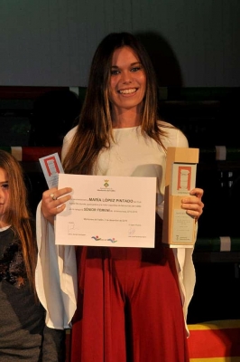 Premi individual sènior femení - María López (Club Karate Montornès)