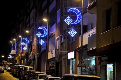 Enllumenat de Nadal als carrers de Montornès