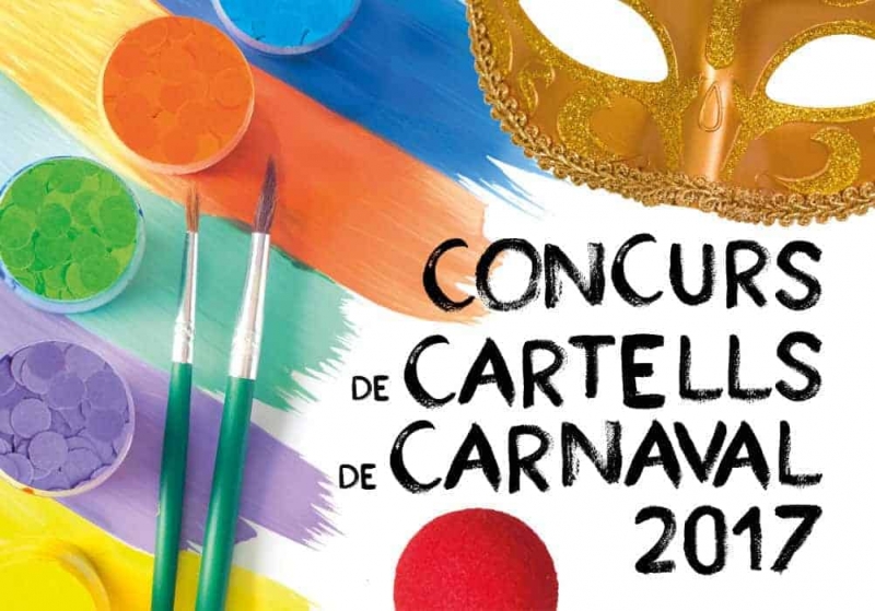 Promoció del Concurs de Cartells de Carnaval 2017