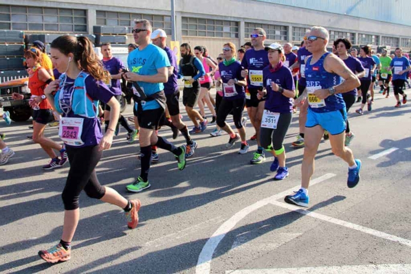 Un moment de la Mitja Marató de l'any passat