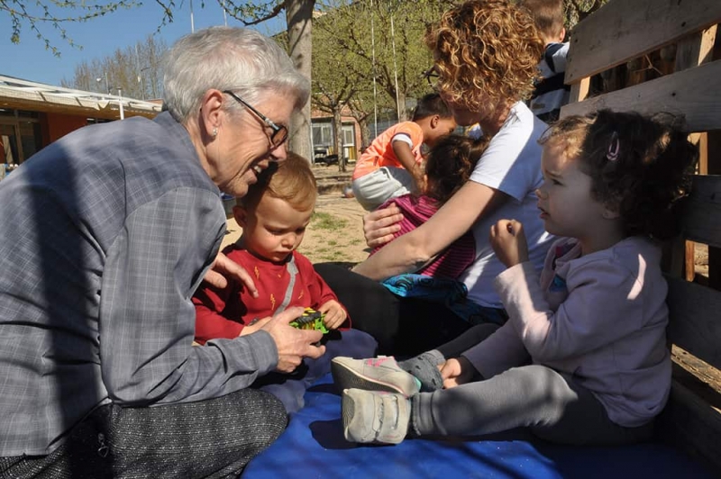 Projecte intergeneracional a la Llar d'Infants Pública El Lledoner