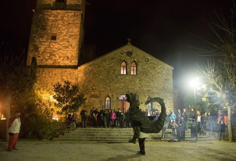 El drac Ceballot a les festes de Sant Sadurní (Foto: JA Jiménez)