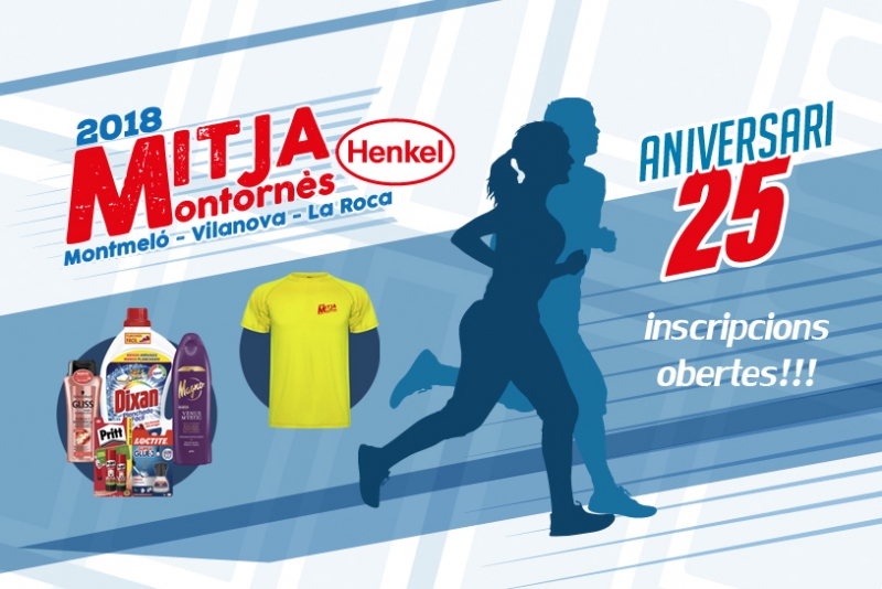 Inscripcions obertes 25a Mitja Marató Montornès-Montmeló-Vilanova-La Roca (Font: mitjamontornes.com)