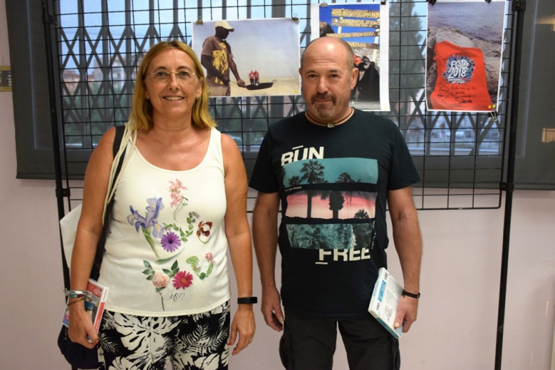 Ángels Benseny i José Antonio Pérez, guanyadors del concurs "La samarreta viatgera" 2018