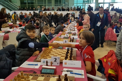 Àlex Villa al Mundial d'Escacs de Joves (Font: Club d'Escacs Montornès)