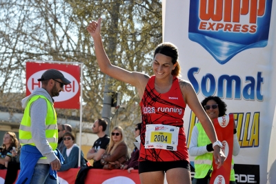 Gema Barrachina (Rios Running Team), guanyadora de la cursa dels 6 km