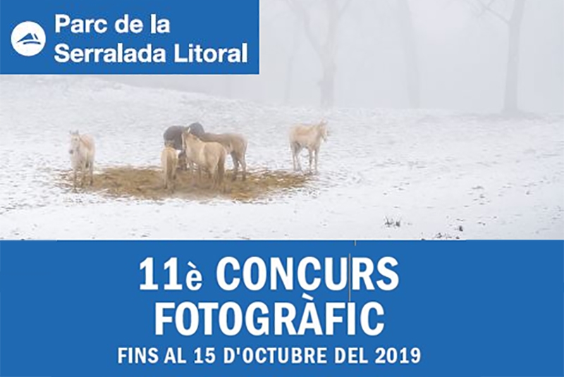 Cartell del Concurs fotogràfic del Parc de la Serralada Litoral