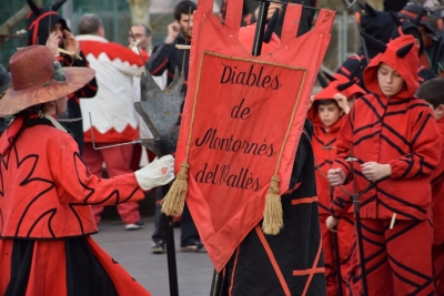 Escut de la Colla Drac i Diables de Montornès