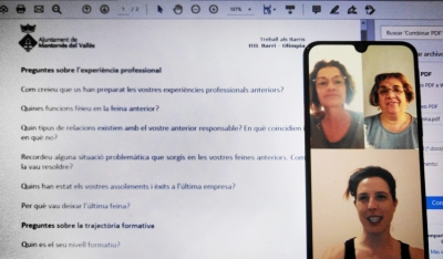 Taller en línia sobre com preparar una entrevista