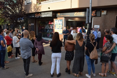 Acte de celebració del 50è aniversari de la Papereria Enric