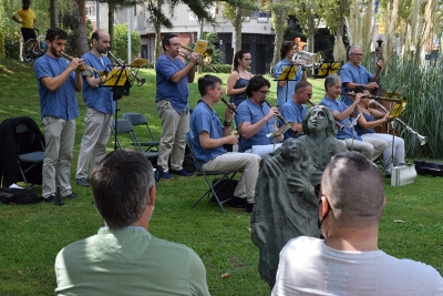 La Cobla Foment del Montgrí ha tancat l'acte amb un concert de sardanes.