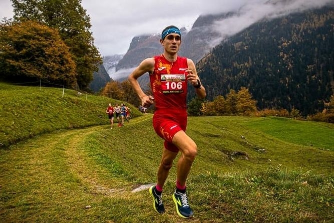 Miquel Corbera a la Copa de Nacions a Itàlia (imatge: Club Atletisme Montornès)