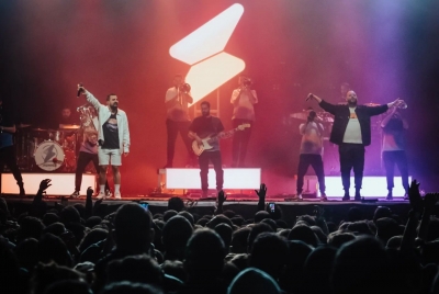 Concert amb el grup La Fúmiga. (imatge: La Fúmiga)