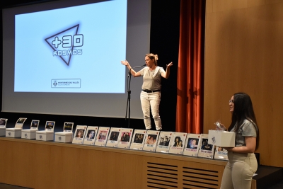 Un moment de l'acte.