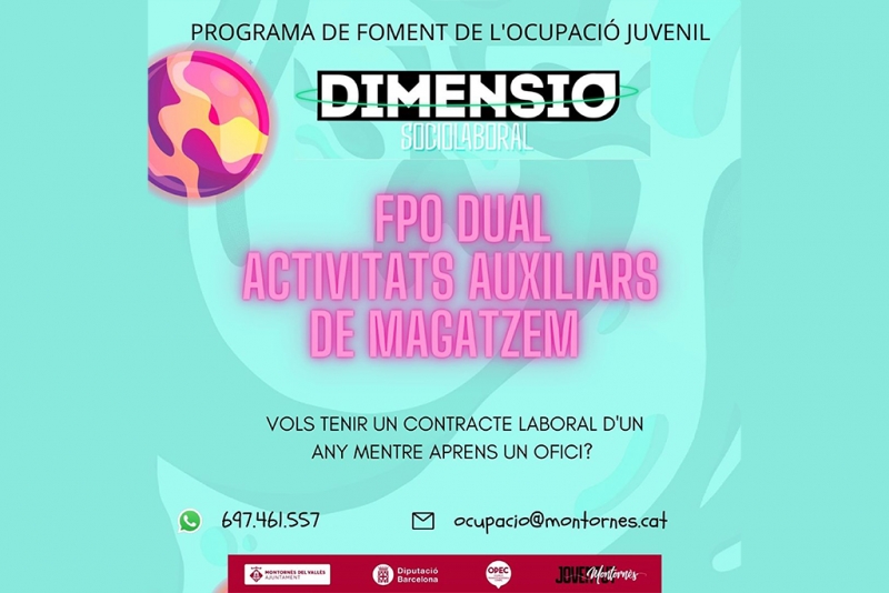 Cartell de l'activitat.