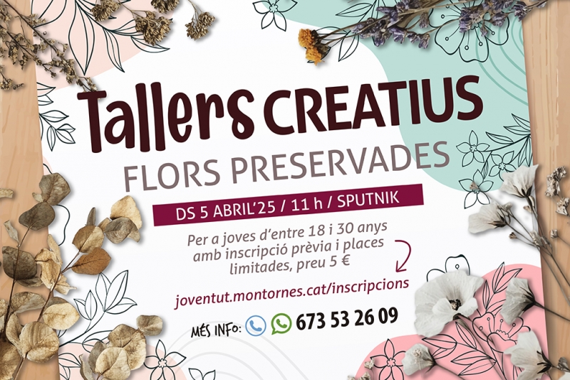 Cartell de l'activitat.