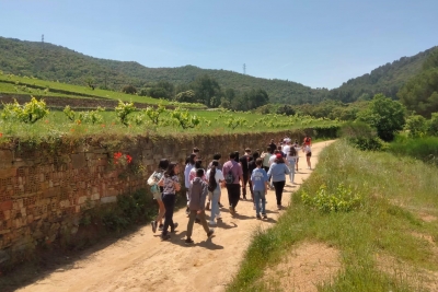 Excursió pels voltants de Montornès. (imatge: Institut Marta)