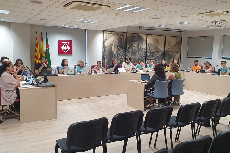 Sessió del Ple ordinari de l'Ajuntament del 10 de setembre.