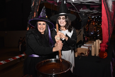 Xocolatada al final del Túnel del terror.