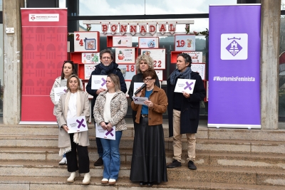 Representants municipals durant l'acte.