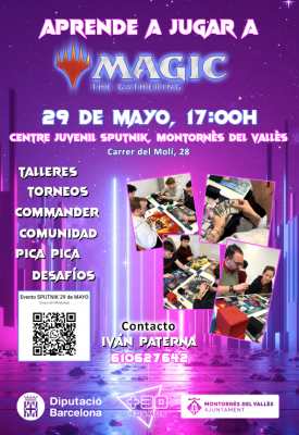 Cartell de l'activitat.