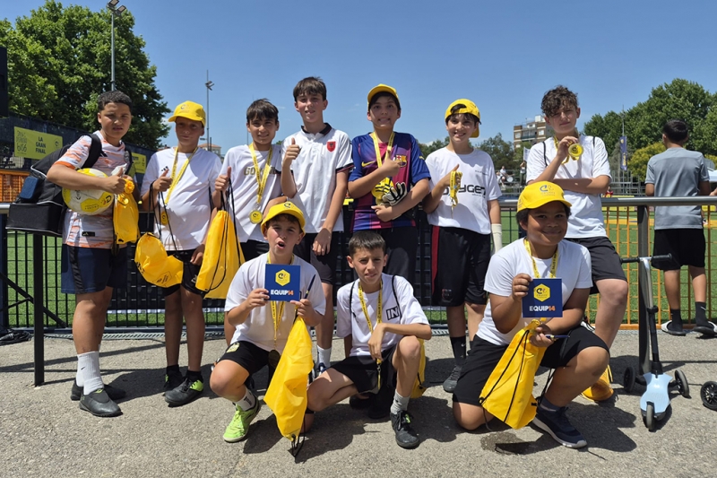 L'equip Los Tigres del Mogent a Igualada.