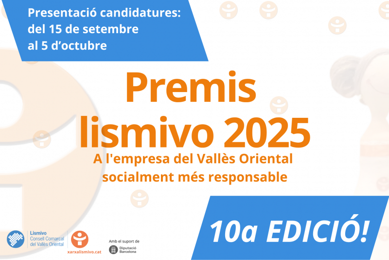 Imatge de promoció dels Premis Lismivo 2025.