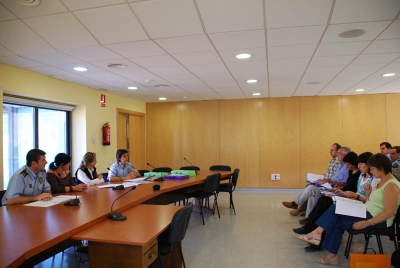 Acte de presentació del projecte, a la Sala d'Actes de l'Ajuntament
