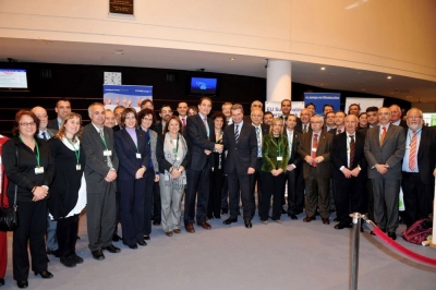 Cerimònia del Segon Pacte d'Alcaldes a Brusel·les, el mes de maig de 2010