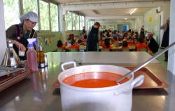 Servei de menjador a l'escola Mogent