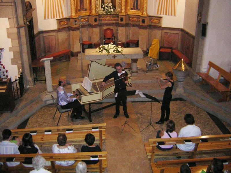 Darrera actuació del cicle a càrrec del trio "Il Piacere" el 9 de juliol de 2006