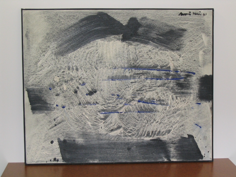 Acrílic sober tela. Obra de Romà Vallès. 1991