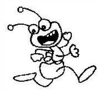 Logotip de l'espai infantil "L'amiga formiga"