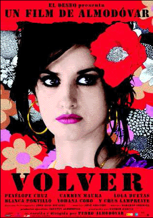 Cartell anunciador de la pel·lícula "Volver"